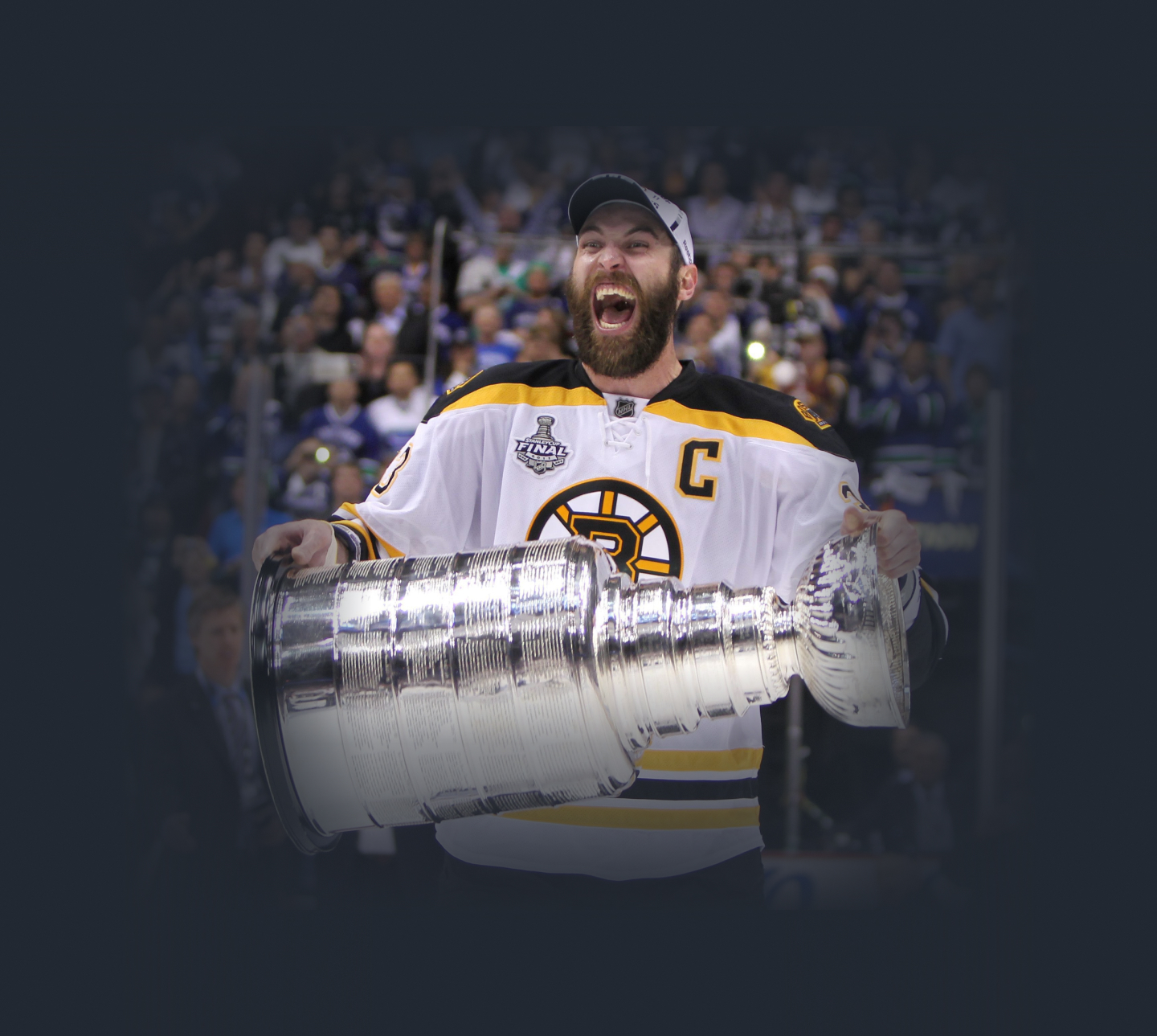 Zdeno Chara and Stanley Cup